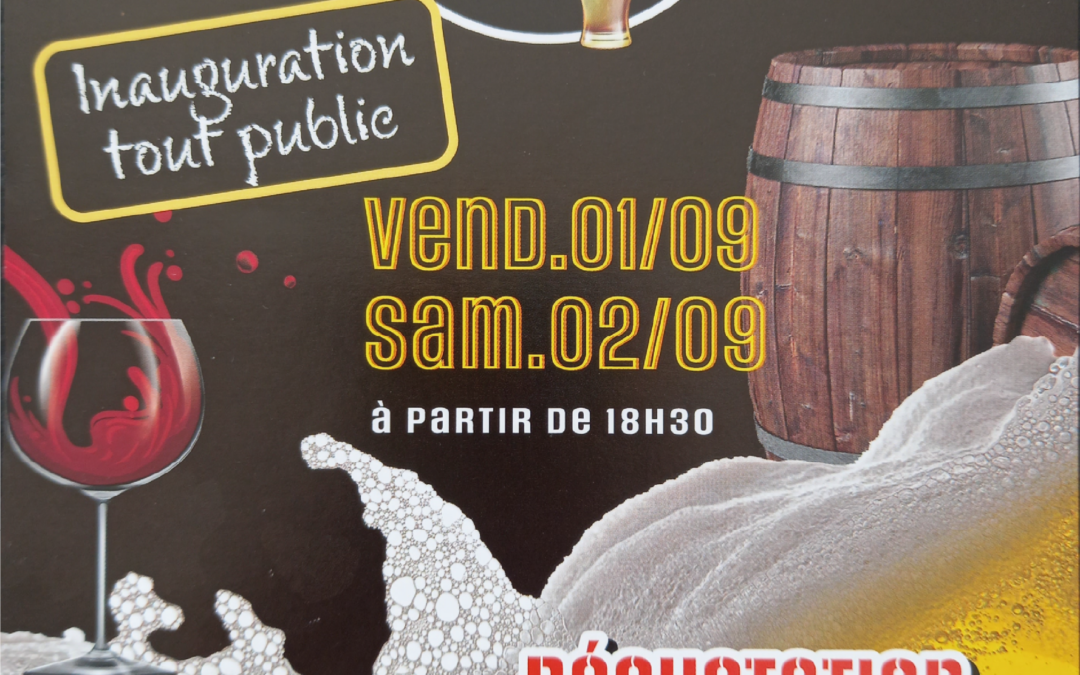 Ouverture de Bières, Vins, etc…
